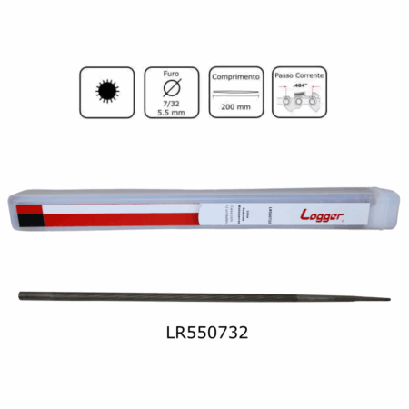 Lima Redonda para Afiação Logger, 5,5mm 7/32" 12 Unidades