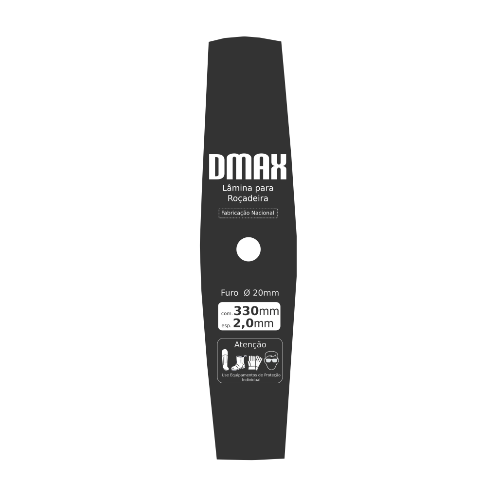Lâmina 2 pontas 330x2x20mm