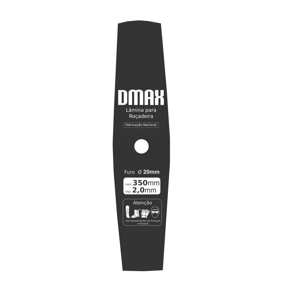 Lâmina 2 pontas 350x2x20mm