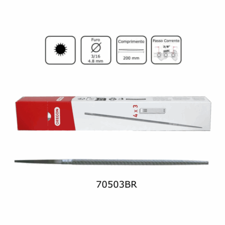 Lima Redonda para Afiação Oregon, 4,8mm 3/16"