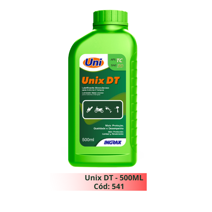 Óleo Unix DTH 2T 500ML 1x25