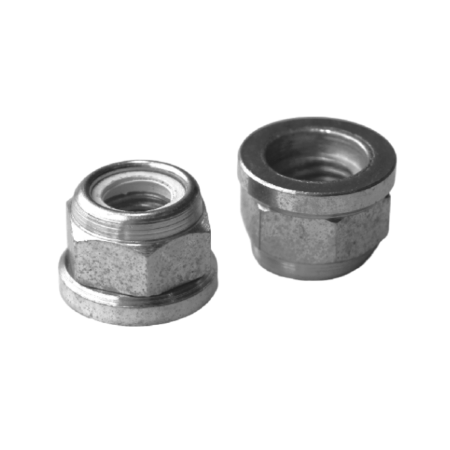 Porca da Faca HU 143RII/ 236r/241R/343R Prateada C/ Flange