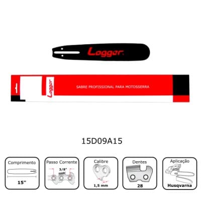 SABRE LOGGER PD 15POL 3/8 1.5MM 28D HU61/162/181/268/288/372