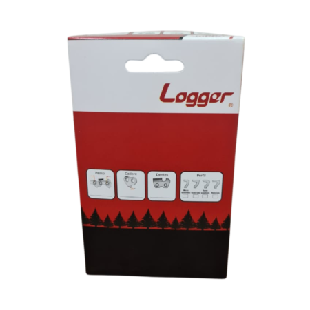Corrente Motosserra 3/8 Semi Quadrada BXP 1,3MM Logger